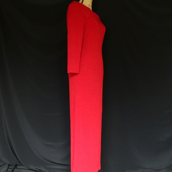 Red Sexy Slinky Vintage Jessica Howard Dress sz 6 - Picture 4 of 6